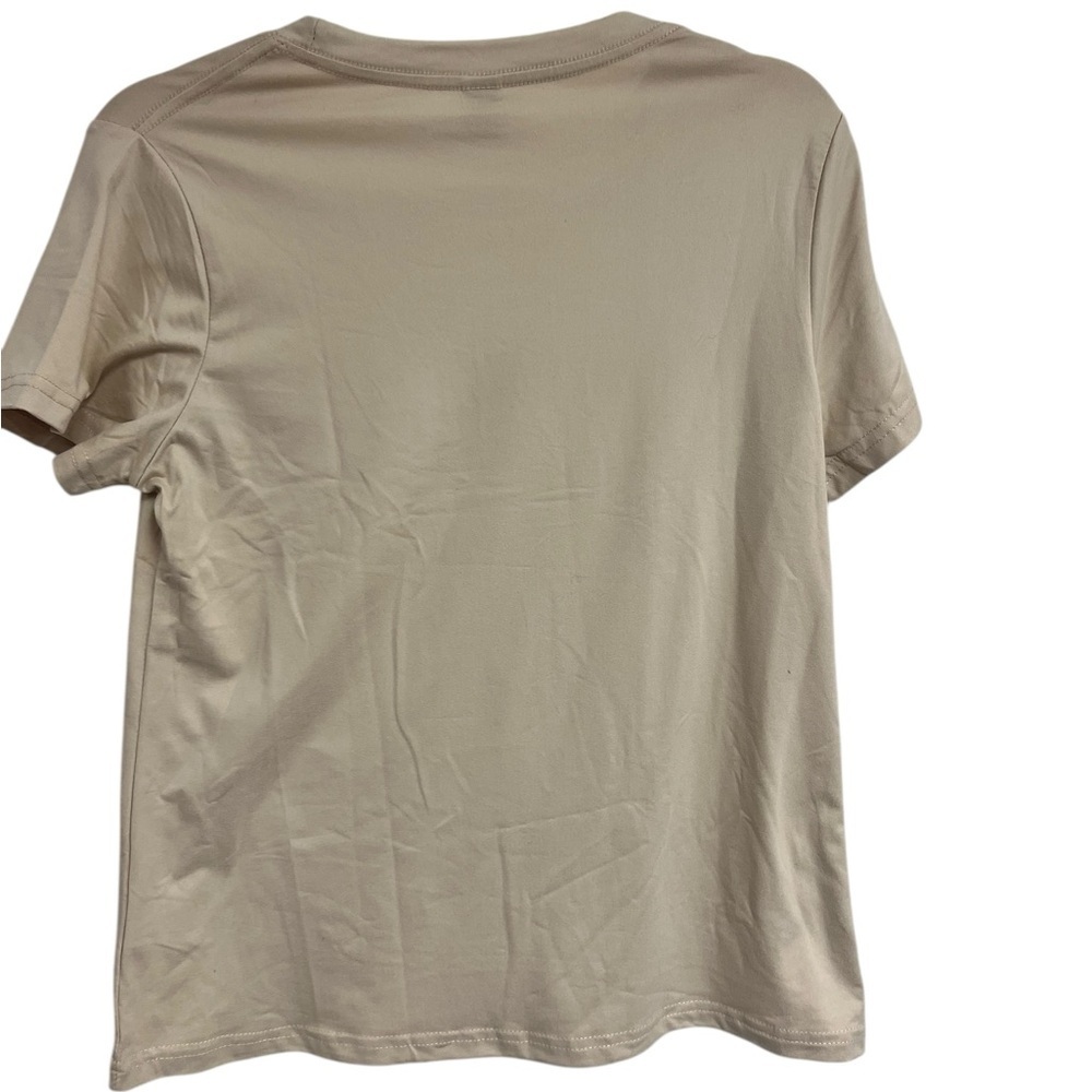 SHEIN Beige You’ve Just Buttered Your Last Biscuit T-shirt - Picture 5 of 5
